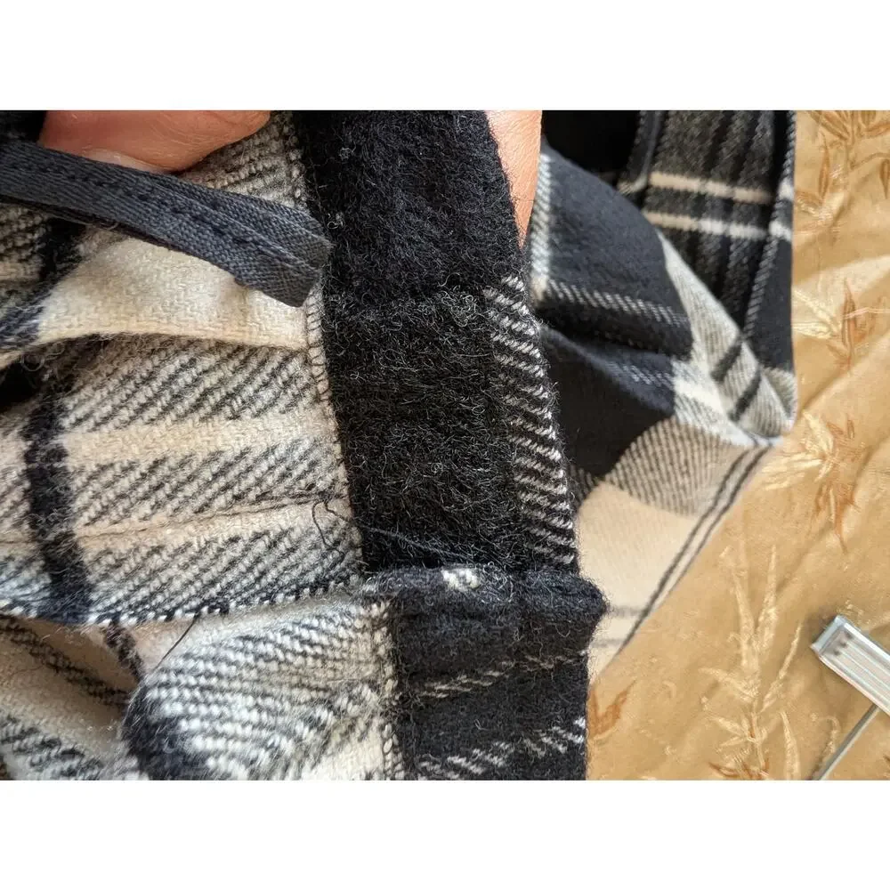 VTG Bullock's Made in Scotland Cashmere Wool Plaid Kilt 8 - Picture 8 of 8